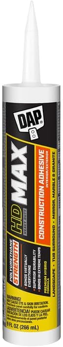12-Pack of 9 oz Dap 27511 Heavy Duty Max Construction Adhesive