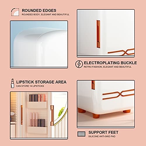 S SMAUTOP mini koelkast, 12 liter draagbare schoonheid make-up huidverzorging koelkast, cosmetica koelkast compacte… - Image 5