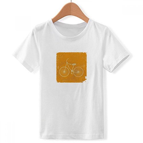 T-shirt blanc garçon taille médium résistant pour le sport et le vélo