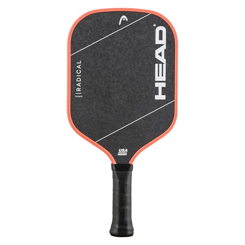 HEAD Radical Team 15 2026 Pickleball Paddle - Raw Carbon Surface, Versatile Paddle for Beginner & Intermediate Players