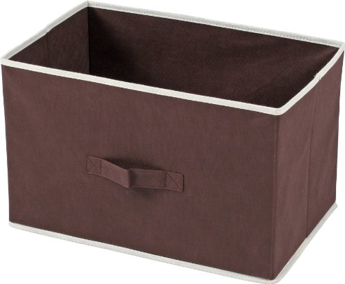 不二貿易 不織布製 インナー ボックス 3個セット ブラウン HH-3SET-BR 56124 小型