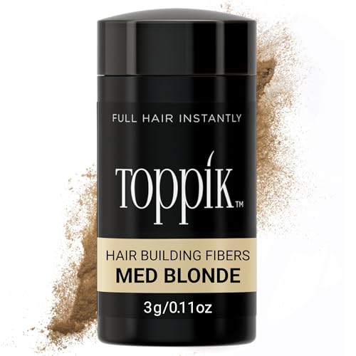 Image of Toppik Hair Building Fibers, Fill In Fine or Thinning Hair Instantly Thicker, Fuller Looking Hair 9 Shades,4 size options