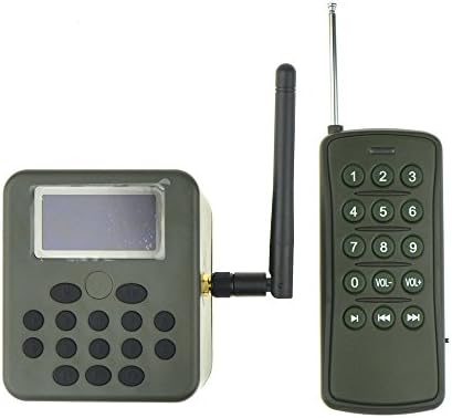 Upforce Outdoor Hunting Bird Caller MP3 Player LCD Screen 50W Loud Speaker Timer with Wireless Remote Control