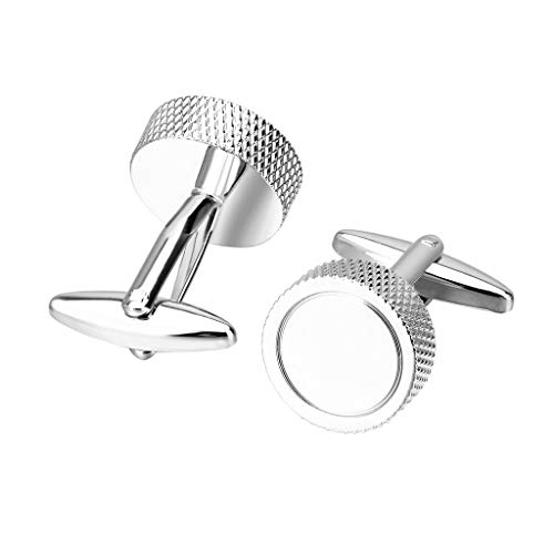 gazechimp Abotoaduras Redondas Elegantes Para Acessórios Masculinos