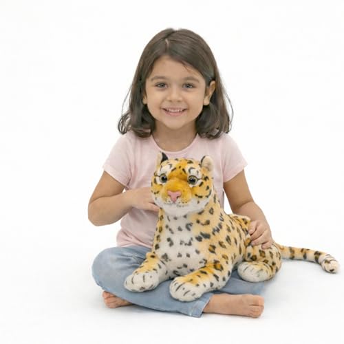 Image of Tabitha Stuffed Toys-Ultra Soft Plush Toy for Kids | Birthday Gifts for Kids and Girls | (32 Cm Leopard Plush Toy)