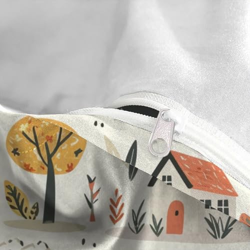 Linge de lit en microfibre supérieure avec housse de couette imprimé 3D - 5