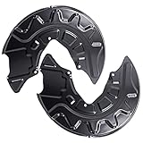 BESTPRICE 2x Ankerblech vorne links & rechts Spritzbelch Deckblech für Bremsscheibe Kompatibel mit A udi A3, SEAT LEON, SKODA OCTAVIA 3, VW GOLF 7, PASSAT B8 (3G2, CB2)(3G5, CB5), TIGUAN