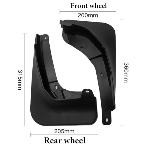 Guardabarros delanteros y traseros para Ford Territory 2019-2021 2