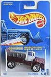 Hot Wheels OshKosh Snowplow, Maroon/Silver #201