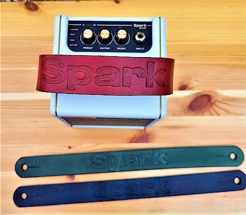 Leather Strap Saddle Positive Grid Guitar Personalize Compatible with Spark Mini Amp2