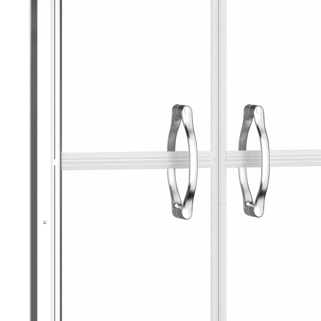 vidaXL Porte de Douche Porte de Cabine de Douche Accessoire de Salle de Bain Paroi de Douche Maison Intérieur ESG Transparent 71x190 cm