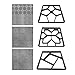 Generic Walk Path Maker Stone Paver, Pavement Paving Concrete Molding, Pathmate Stone Molding, for Patio, Style A