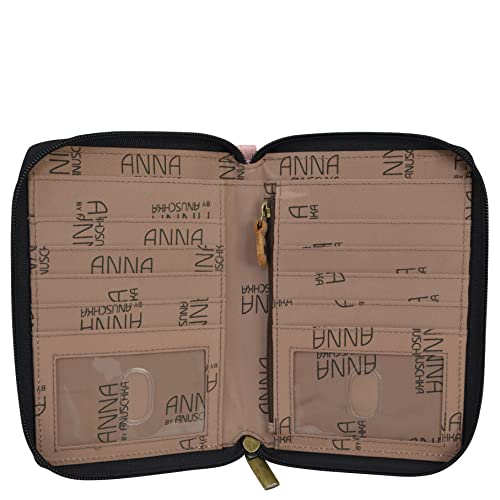 Anna by Anuschka Women's Leather Passport Organizer Wallet3