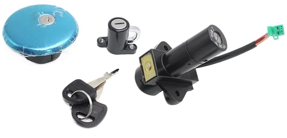 Interruptor Encendido para GN250 | Tapa depósito combustible gasolina con cerradura encendido motocicleta con juego accesorios para GN250