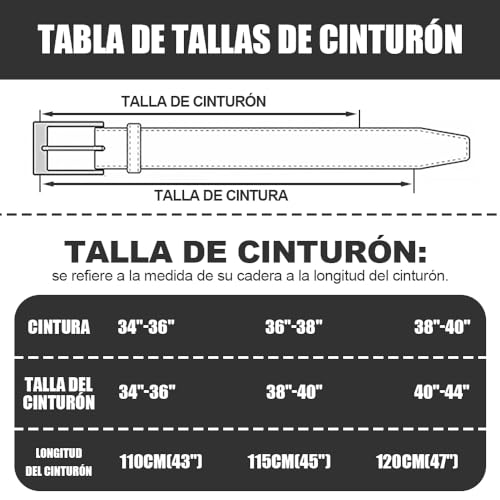 La Mejor Selección de Cinturon para Hombre del mes. 26 Imagen adicional