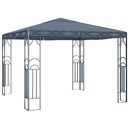 Home & Garden-Gazebo 300x300 cm Antracita-Elección de Muebles