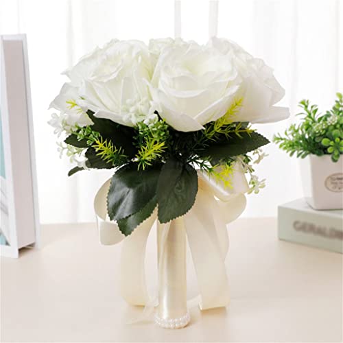 Bouquet de mariage rose en soie idéal pour une décoration de table