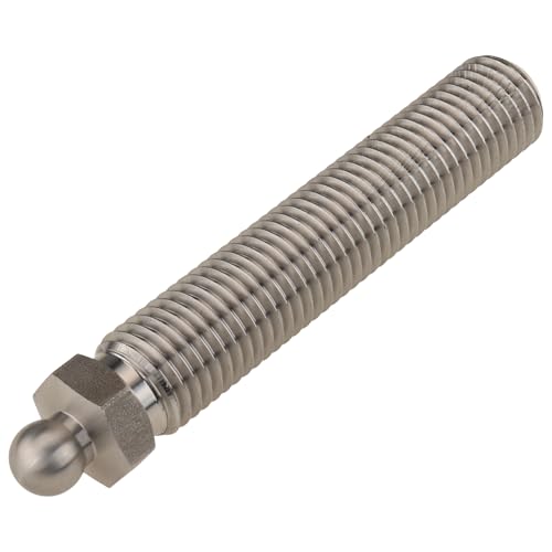 Tige filetée M24 en acier inoxydable nu type I B avec sa boule 15 de précision
