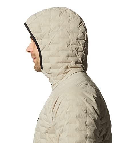 Image of Mountain Hardwear Men's Stretchdown Light Pullover for Backpacking, Hiking, Climbing, and Casual Wear | Insulated and Durable