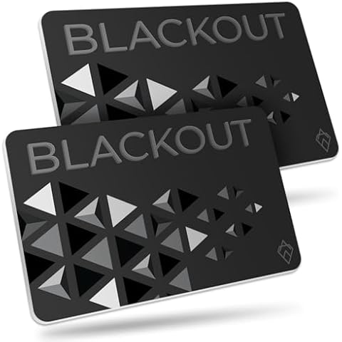 AKIELO Blackout Carte RFID Cover