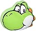 Little Buddy Super Mario Bros. 1260 Yoshi Face Stuffed Plush Cushion, 12"