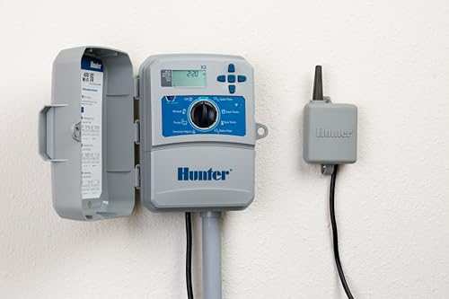 Hunter Rain Clik WRCLIK Wireless Rain Sensor with Freeze Shutoff, Automatic Shutoff for Sprinkler Controllers, Compatible with Most Irrigation Controllers, Mounts Easily to Gutter or Wall by Hunter Industries - Image 3