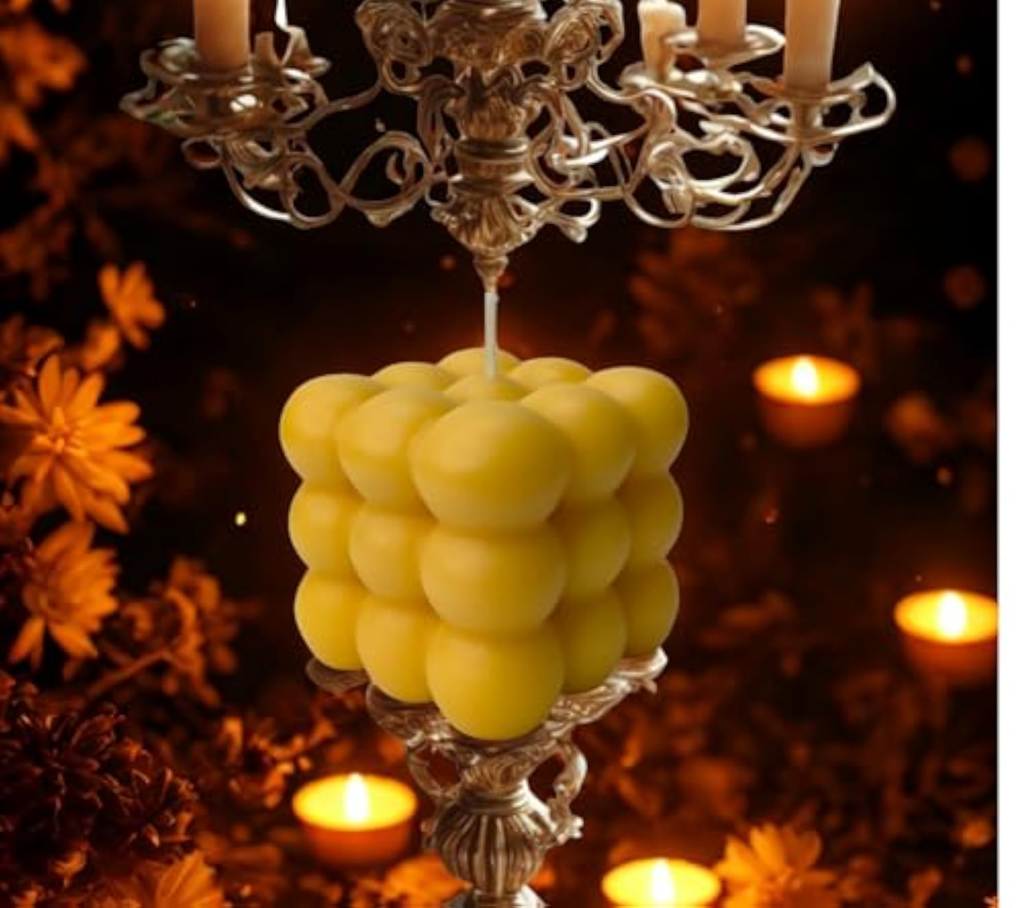 Big Bubble Scented Candle, 100% Pure Soy Wax Gift