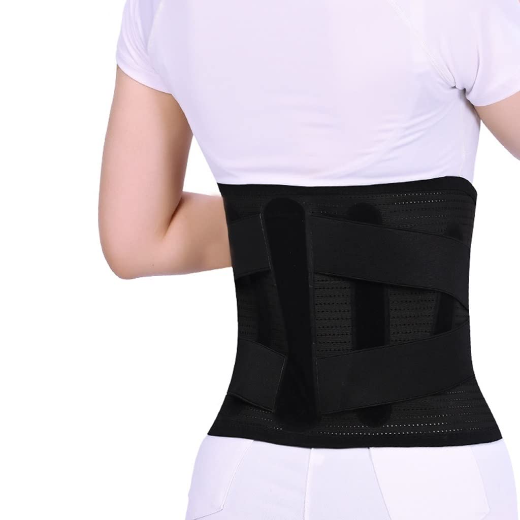 Soporte de soporte for la espalda con autocalentamiento, alivio del dolor del cinturón lumbar inferior ajustable for la ciática, dolor de espalda, hernia de disco, estenosis espinal, prevención de les