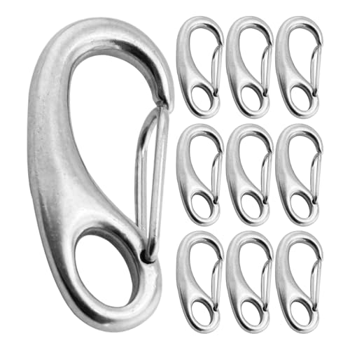 Clip A Maglia Rapida - Connettori A Gancio Solido, Anelli A Pressione Compatta, Di Blocco Robusto, Sportivi | Attrezzature Di Rilascio Multifunzionale Portati