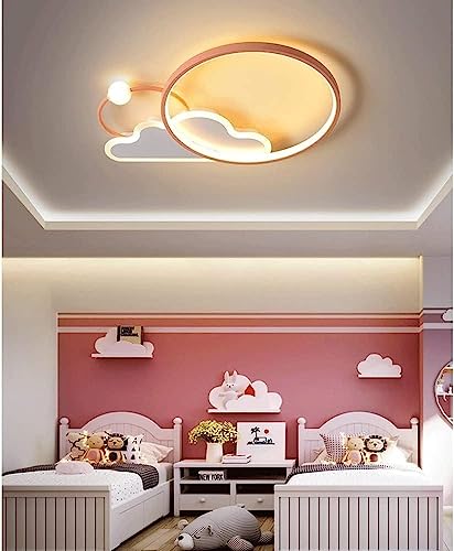 Plafonnier LED dimmable bleu 40cm HAZARA avec télécommande - 5