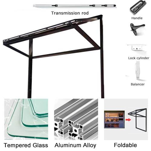 Ventana corrediza plegable ideal para cocinas comerciales y barras 6