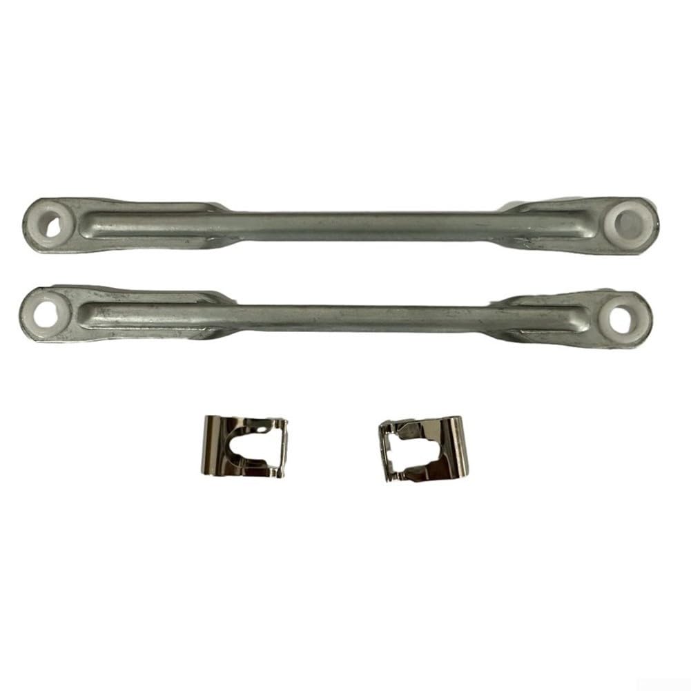 Kit di riparazione per tiranteria del tergicristalli per FIAT PUNTO 1999-2006, set di aste di spinta per meccanismo del tergicristallo con connettori in metallo e clip di ricambio diretto
