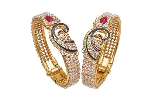 Image of JDX Gold Plated Adjustable Gand Bracelet for Girl & Women