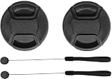 67mm Lens Cap Cover Compatible with Canon RF 20-50mm F4 L is USM PZ on EOS R6 V,Hxdzieory [2 Pcs]