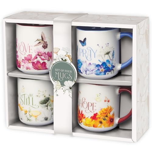 Christian Art Gifts Novelty Inspirational Scripture Ceramic Coffee & Tea