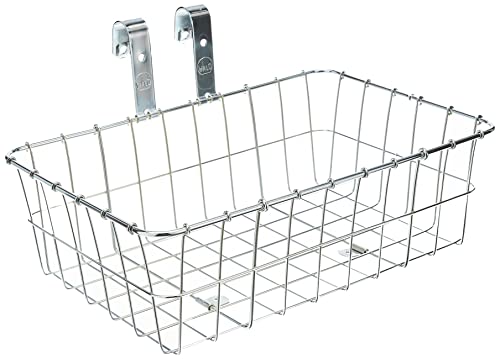 Wald Front Bicycle Basket (15 X 10 X 4.75, Silver) W137 #TOP22