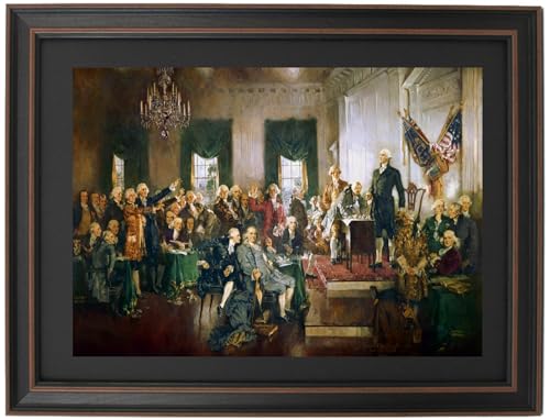 Patriot Gear Company Scene at the Signing of the Constitution by Howard Chandler Christy. Handmade in the USA. (Standard)