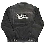 My Chemical Romance Denim Jacket Black Parade Band Logo Official Unisex Black L