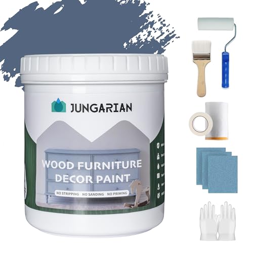 Jungarian Furniture Paint Kit 32oz with Tools - Water-based &