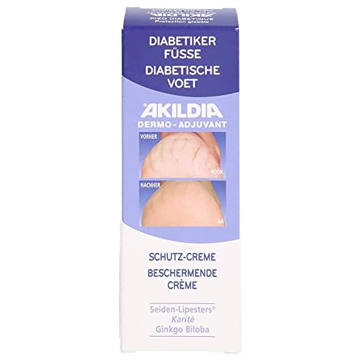 Akil Dia pied pour diabétiques Crème de protection 75 ml Crème