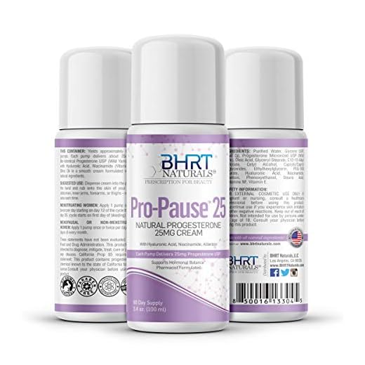 BHRT Naturals Progesterone Cream 2500mg Bioidentical Progesterone USP Natural - 90 Day Supply, Pharmacist Formulated Paraben-Free, Soy-Free & Non-GMO Menopause Relief – TTC PCOS Supplement (1 Bottle)