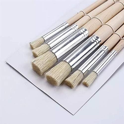 Waschbares Pinselset, 6-teilig/Set, professionelles Pinselset, Digitale Ölpinsel, Rundpinsel für Öl- und Acrylmalerei