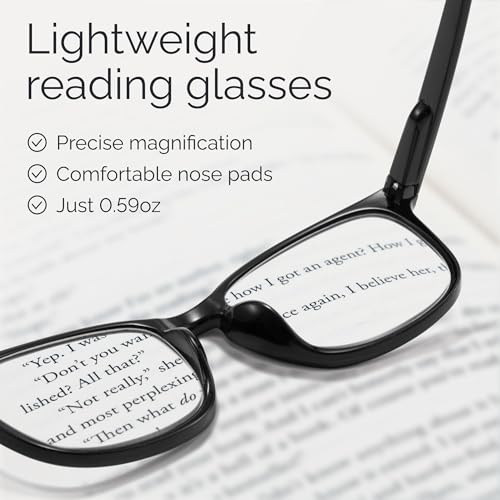 Image of CCVOO Reading Glasses for Women /Men, Eyeglasses, Blue Light Readers for Women /Men, Computer Eye Glasses, Cheaters