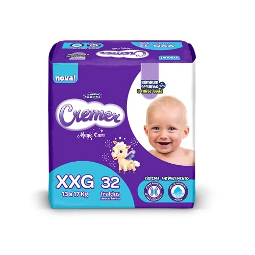 Cremer Fralda Mega Xxg 32 Unidades Cremer Fralda Mega Xxg 32 Unidades
