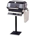 Mhp Gas Grills Jnr4dd Natural Gas Grill W/ Stainless Grids On Bolt Down Post
