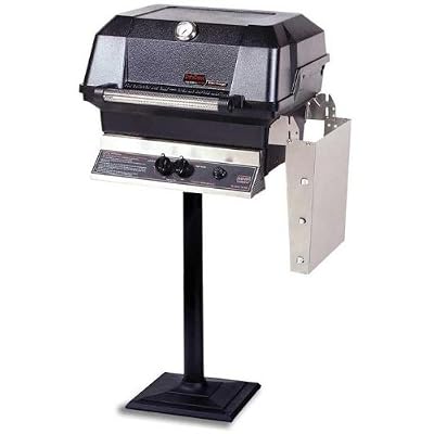 Mhp Gas Grills Jnr4dd Natural Gas Grill W/ Stainless Grids On Bolt Down Post