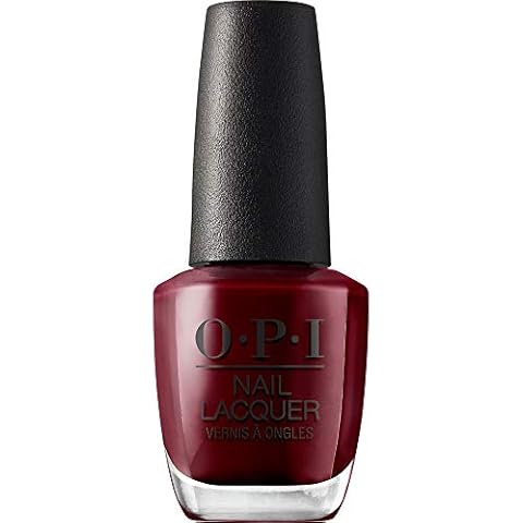 OPI Classic Nail Polish, Long-Lasting Luxury Nail Varnish, Original High-Performance, Got The Blues For Red, 15 ml Cover