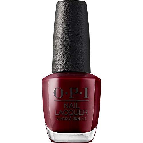 OPI Nail Polish, Nail Lacquer, Got the Blues for Red, Red Nail Polish, 0.5 Fl oz