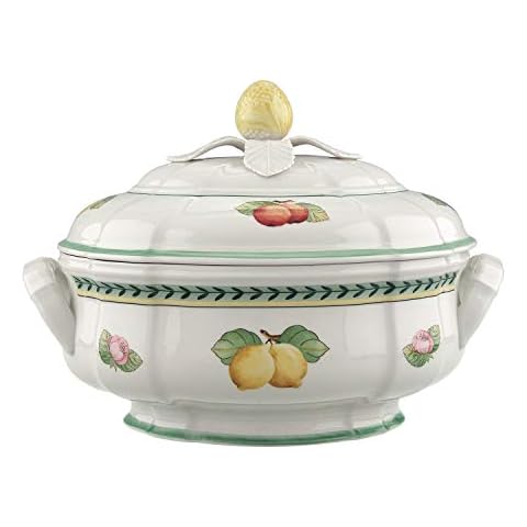 Villeroy und Boch Suppenschüsseln, Porzellan, Weiß/Mehrfarbig Cover
