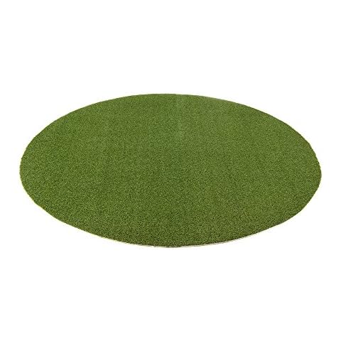 All Turf Mats Pro-Ball On Deck Circle Hitting Mat - Enhance Your Warm-Up Routine with a Premium Surface for Precise Swings- 5-Foot Diameter for Pro-Level Practice Cover